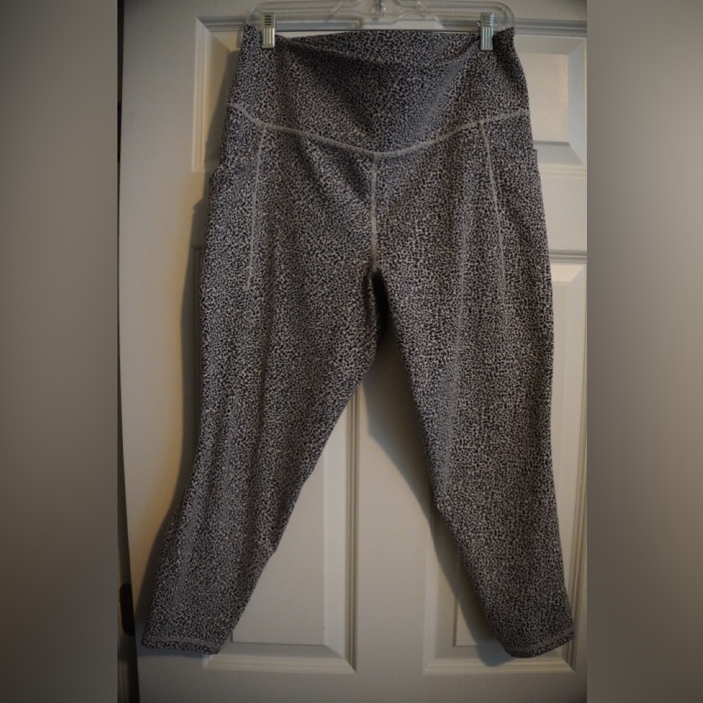 Athleta Monochrome Animal Print Apparel